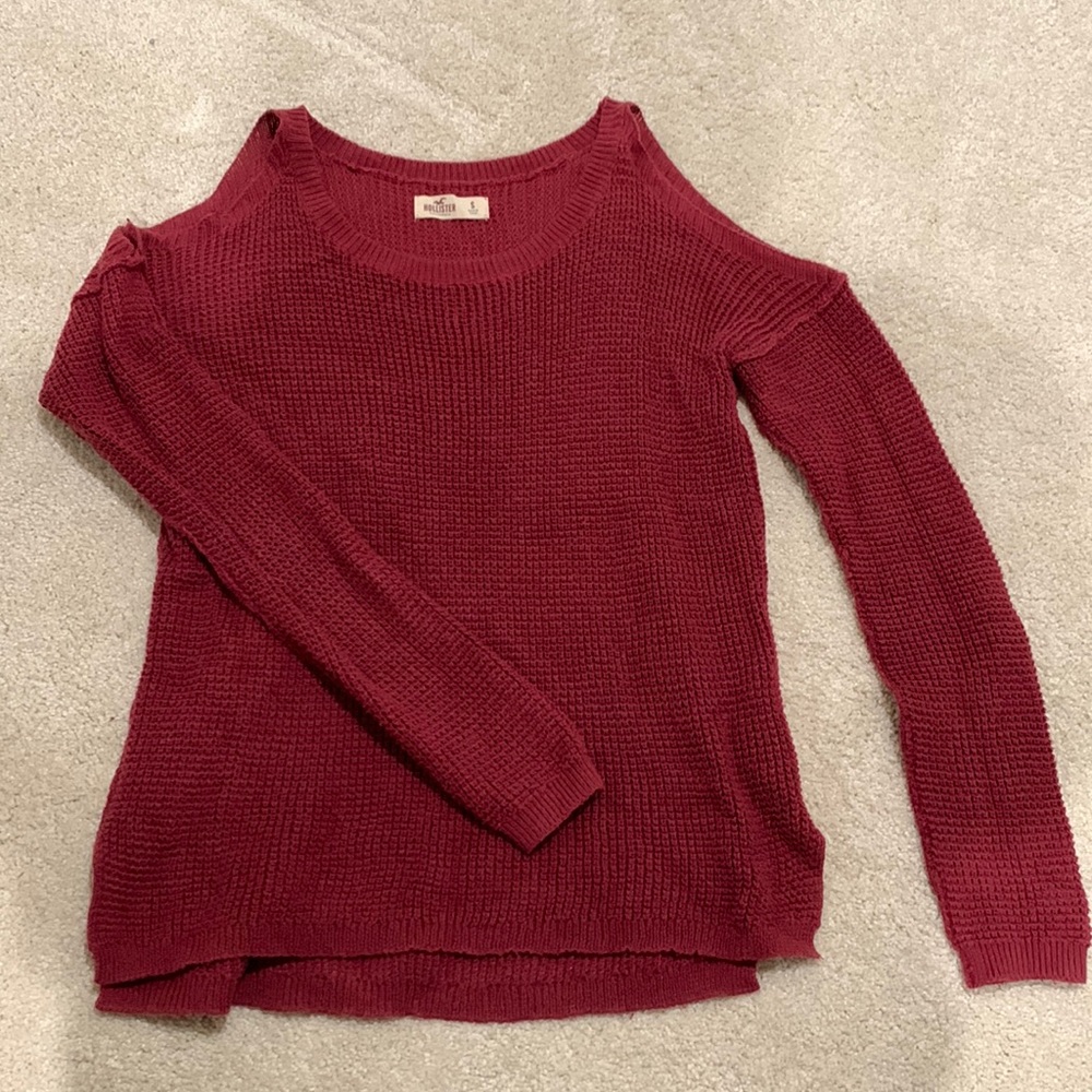 Open Shoulder Sweater